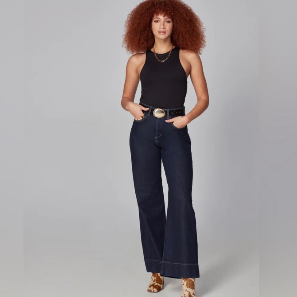 NWT! LOLA JEANS MiLAN -DRB High Rise Wide Leg Jeans Ultra High Rise Sz 31